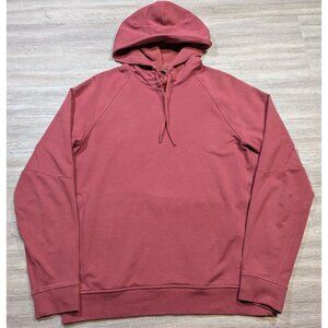 Lululemon Men's Medium City Sweat Pullover Hoodie Mulled Wine Red M3AUPS